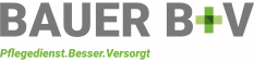 BAUER_B+V Pflegedienst Logo